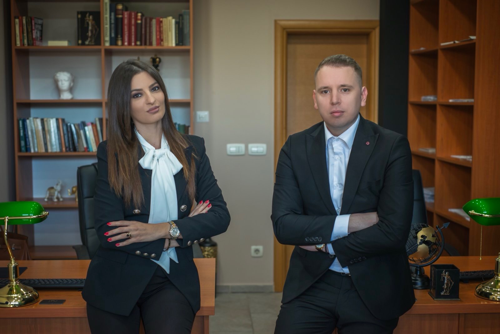 office image with lawyers